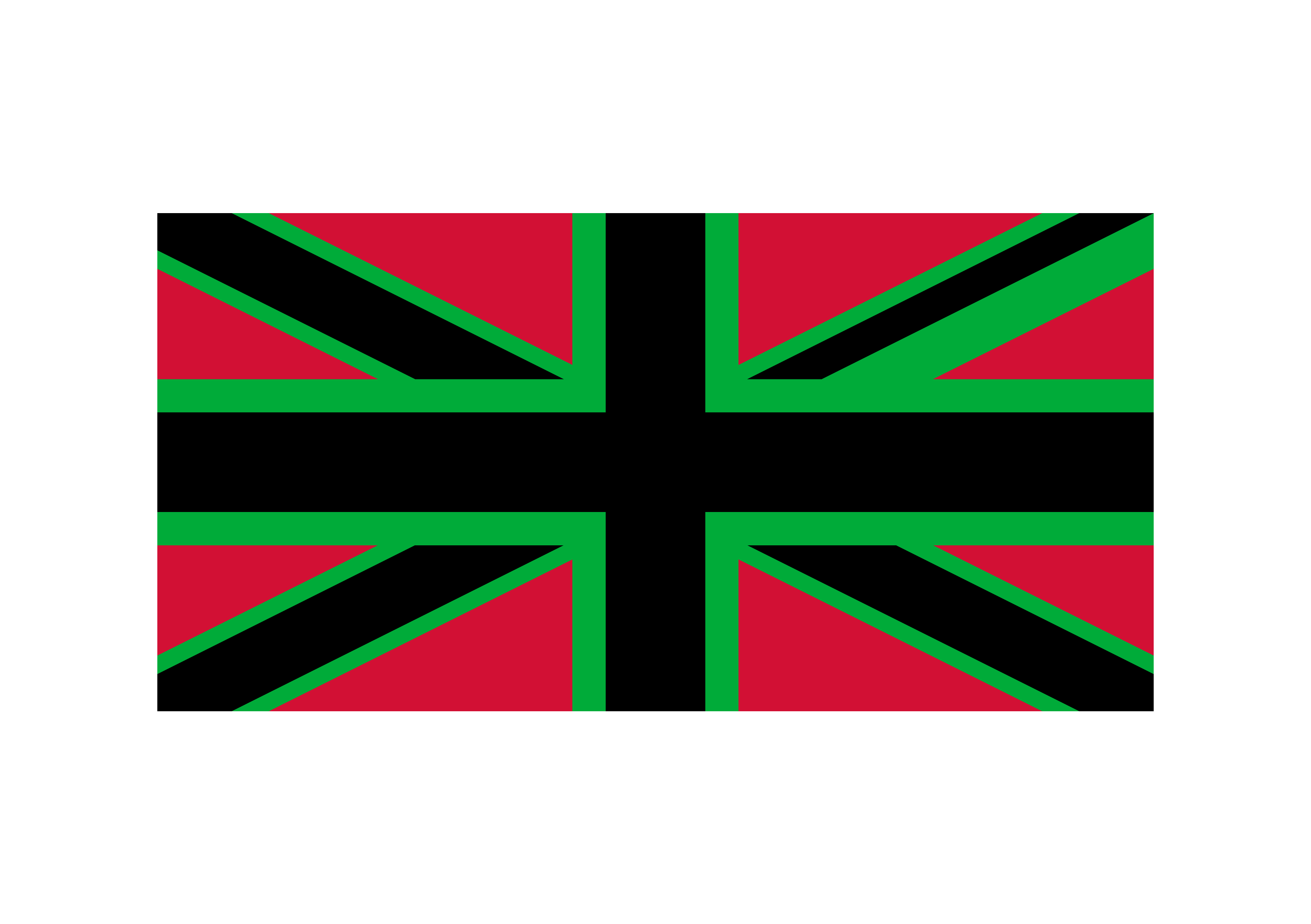 African Britain Flag Logo PNG