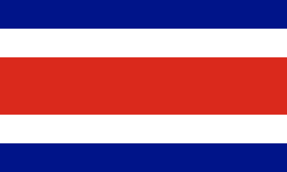 Costa Rica Flag Logo PNG