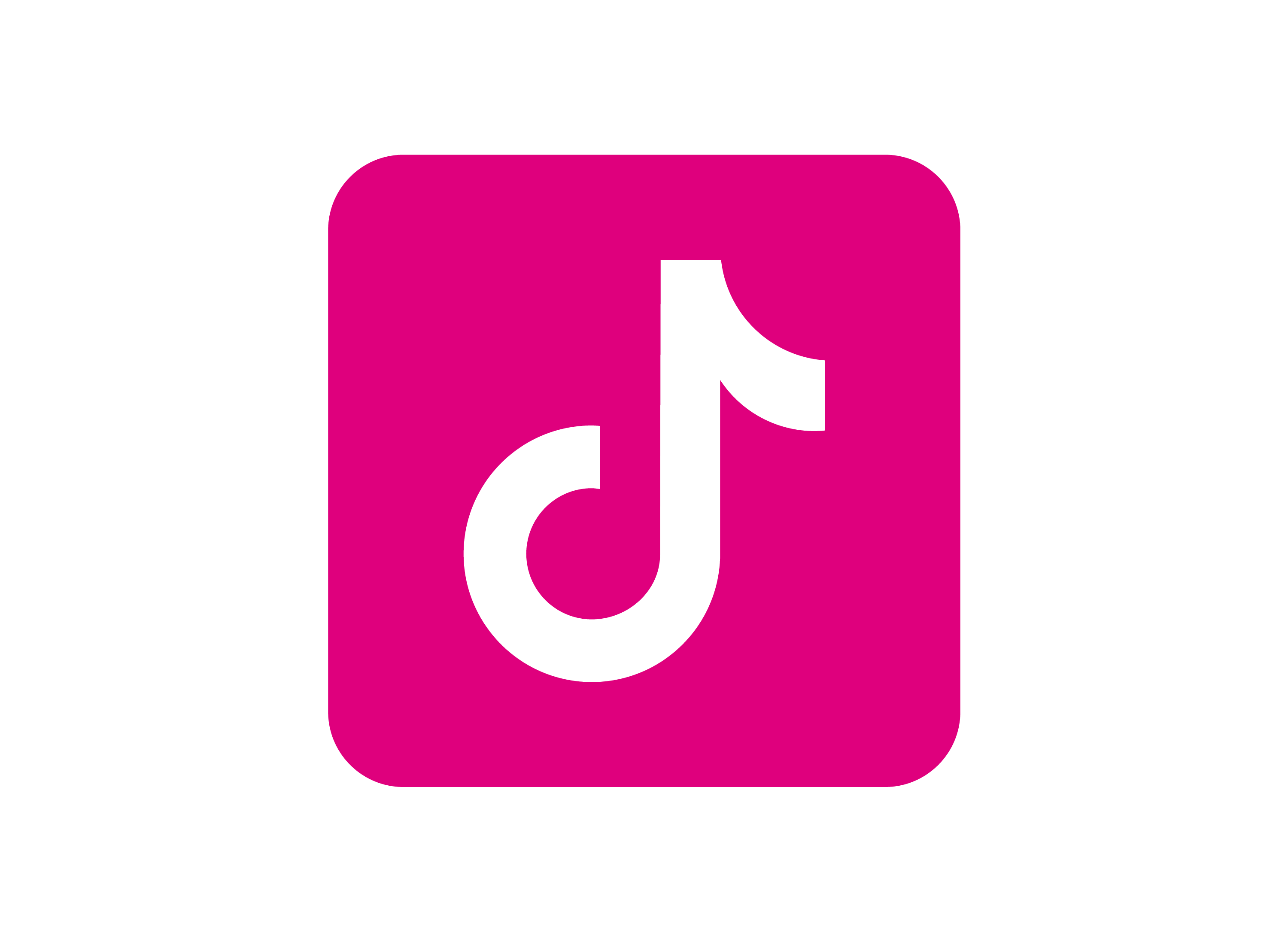 Tiktok Pink Logo PNG