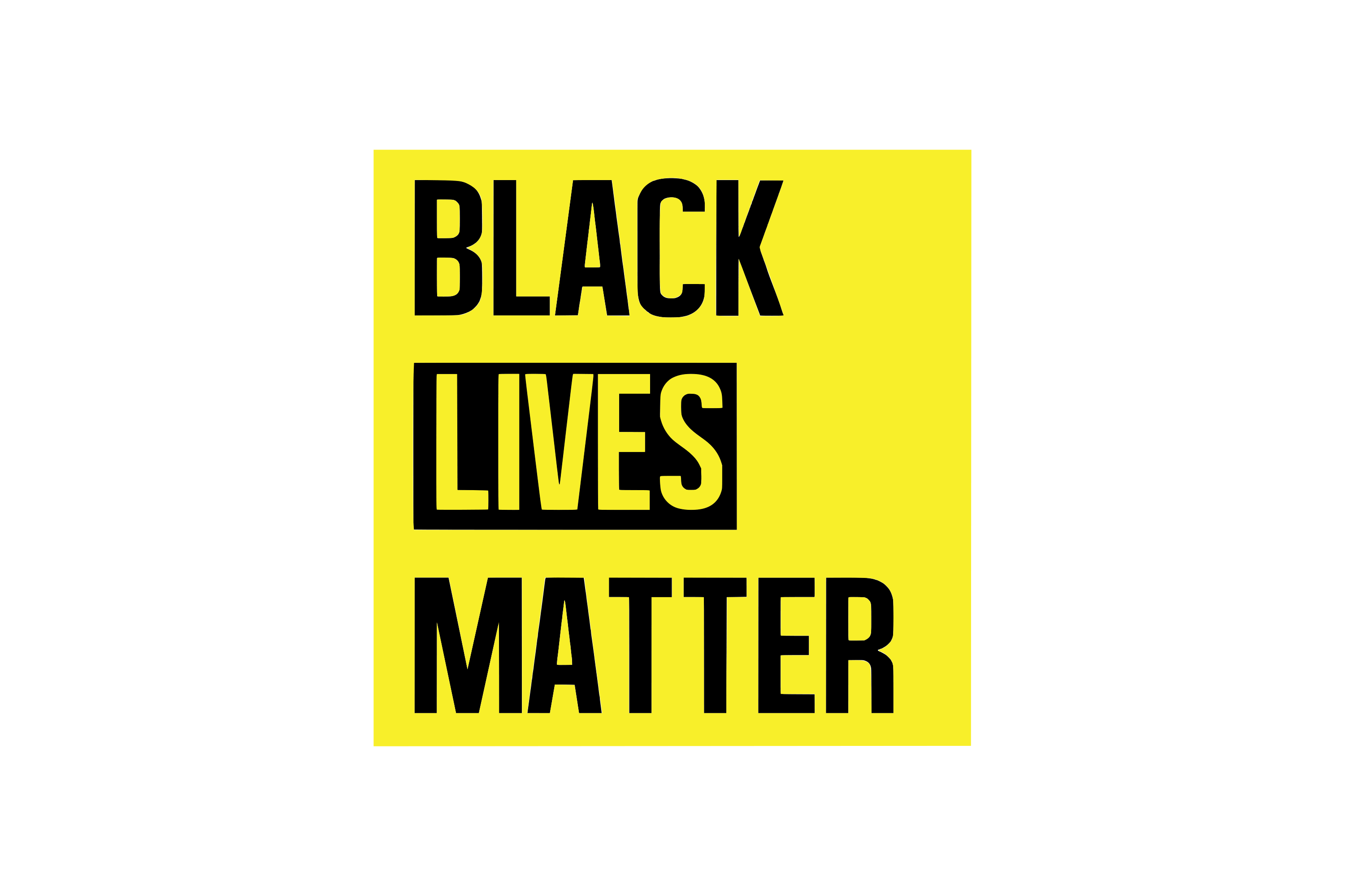 Black Lives Matter Logo PNG