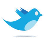 Twitter bird Logo PNG